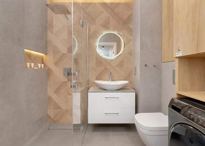 Bright Beige With Furnished Balcony And Parking In By Renters